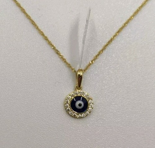 Pendentif chaîne or 18k - en,