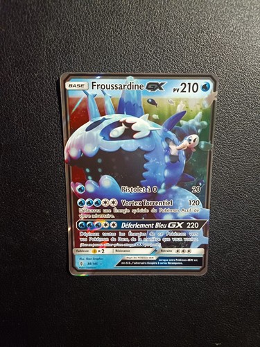Carte pokémon froussardine - froussardine, gx