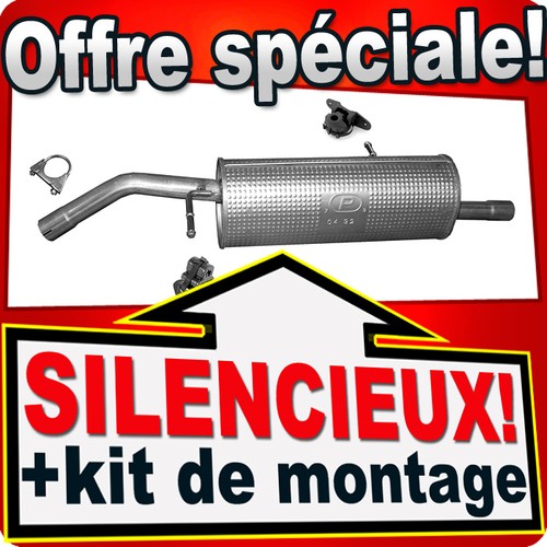 Silencieux arriere pour - arriere,