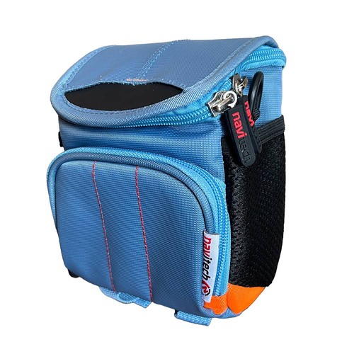 Navitech blue camera shoulder - blue,