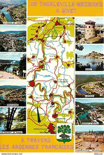 Carte postale ardennes - 08,