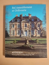 Bel ameublement et orfèvrerie