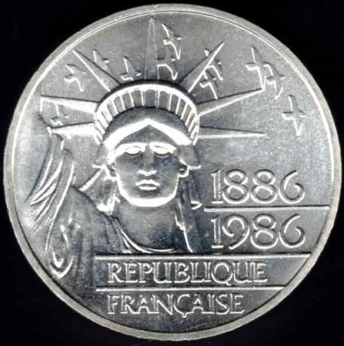100 francs statue la - 100,