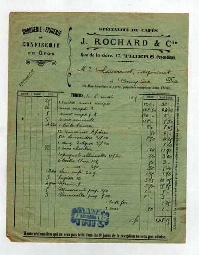 Thiers epicerie - thiers, (63)