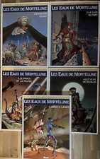 BD Les eaux de Mortelune tomes 1 à 5