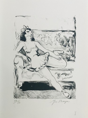 Yves brayer danseuse au - yves, "danseuse