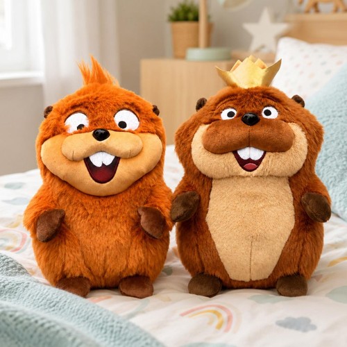 Peluche castor mignon - mignon, 22cm