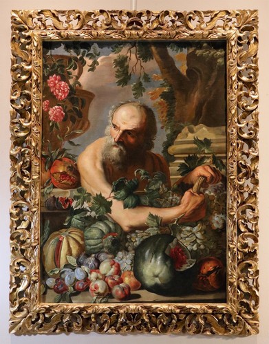 Grand tableau ancien diogene - grand,