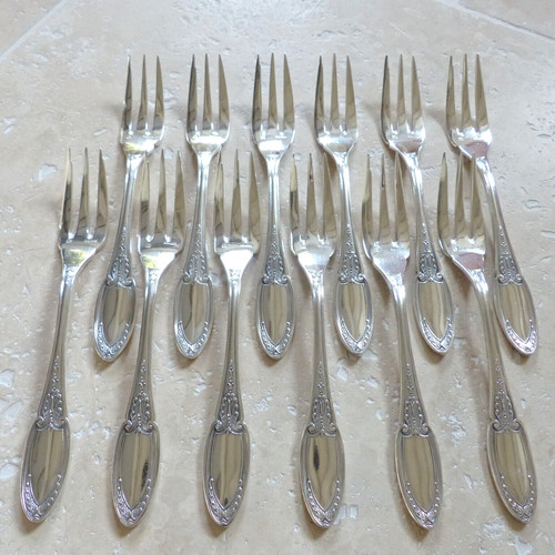 Fourchettes gateaux - 12,