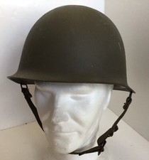 FRANCE guerre d’ALGERIE- CASQUE TROUPES TOUTES ARMES TTA mle 1951 daté 1953 (cH)