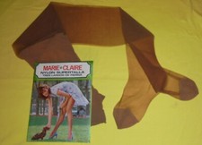 Boîte5 Collants «Maria Claire» (BAS-SLIP) 100% nylon-voile, Taille 44-46, vintag