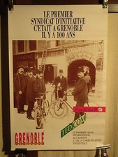 AFFICHE  TOURISME SYNDICAT GRENOBLE PHOTO EPOQUE 