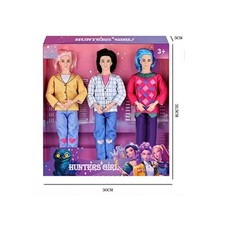 Lot de 3 Poupées/Figurines Articulées de Chanteurs K-pop Masculins