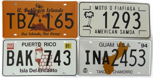 Lot plaques - de,