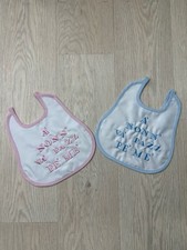 Bavette bébé imprimée