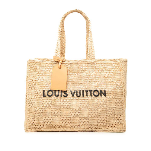 Louis vuitton damier raffia - louis,