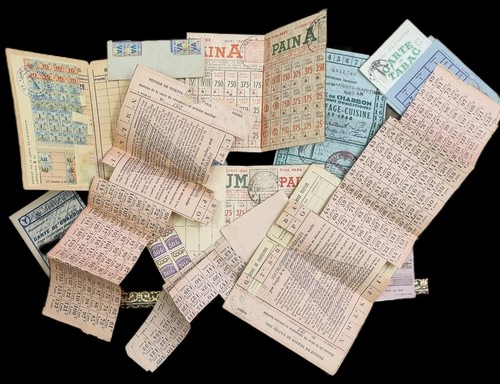 Lot tickets rationnement - lot,