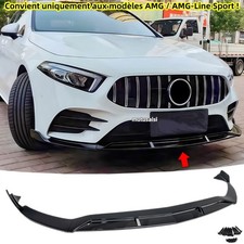 pour Mercedes Classe A IV W177 V177 AMG-Line A35 A45 2018-2022 Kits Lèvre avant