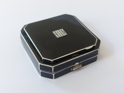 Art deco compact case - art,