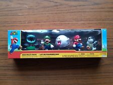 PACK 5 FIGURINES SUPER MARIO LUIGI BOO PIRANHA SKELEREX NINTENDO - ETAT NEUF
