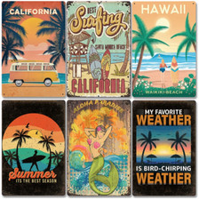 California Hawaii Beach Surf