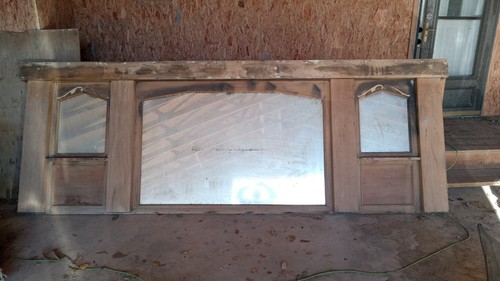 Antique wood bar good - antique,