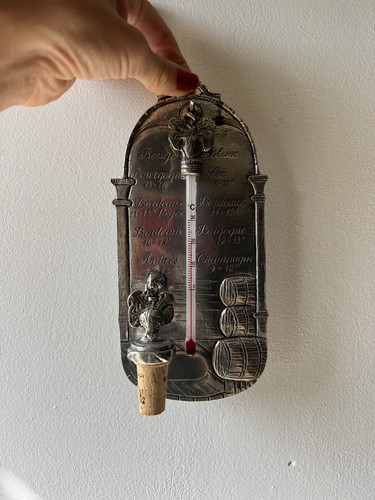 Thermomètre vin mural - thermomètre,