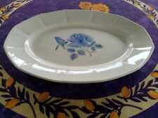 Plat Ovale à Facettes Digoin