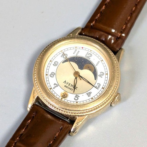 Seiko avenue moonphase quartz - seiko,