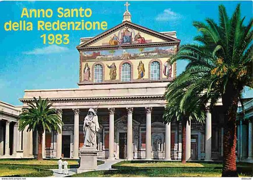 Carte postale italie roma - -,