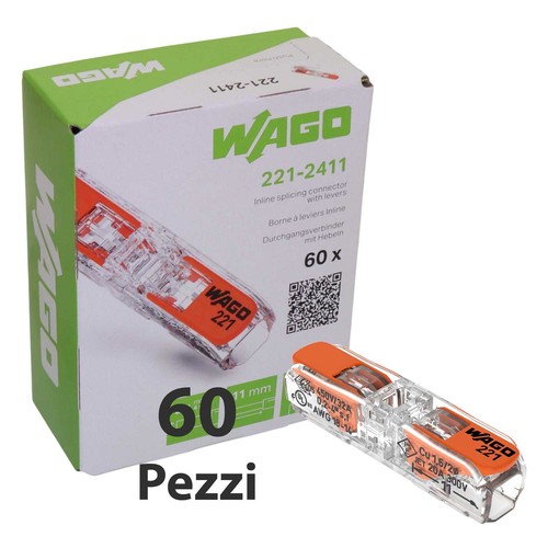 Wago 221 2411 morsettiere - wago, en