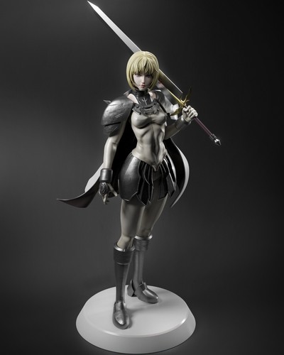 Claire claymore resin - claire, scale