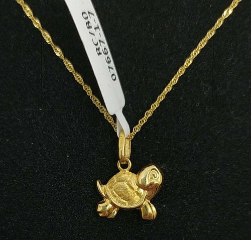 Pendentif chaîne 18k - pendentif, or