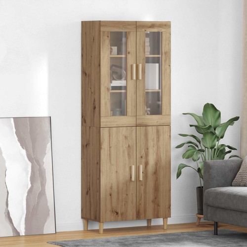 Haut armoire bois aggloméré - bois,