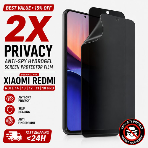Privacy anti spy screen - 2x,