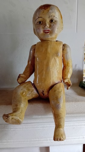 Poupée ancienne poupon - poupée,