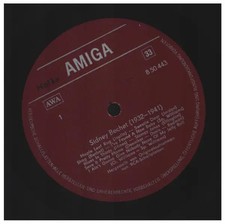 Sidney Bechet Amiga Edition LP