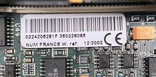 NUM 0224205281F Carte mère UC