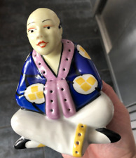 Belle Veilleuse porcelaine Desvres Henri DELCOURT Chinois