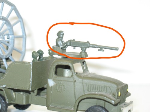 Gunner soldat mitrailleuse - fj,