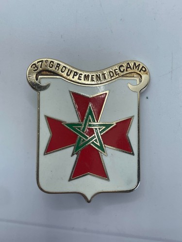 Militaria ancien insigne 37e - insigne,