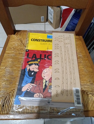 Tintin licorne maquette - la,