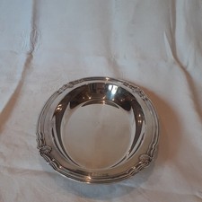 Plat ovale creux Christofle métal argenté Collection Gallia Vendôme