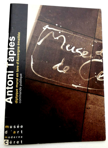 Antoni tapies diptyque mural - tapies.,