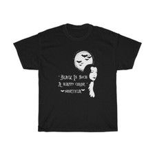 Morticia Addams Family Quote Horror Gothic Black Unisex Heavy Cotton Tee