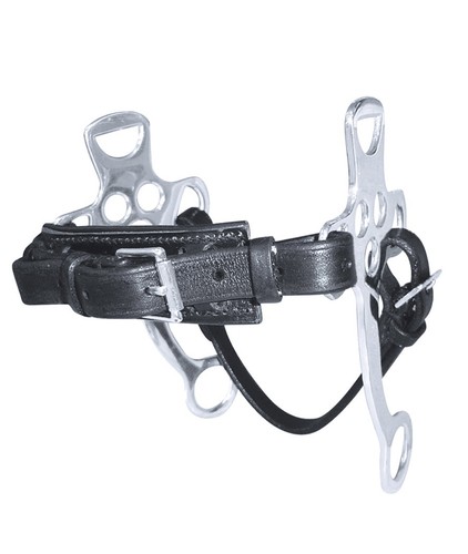 Hackamore con aste acciaio - con,