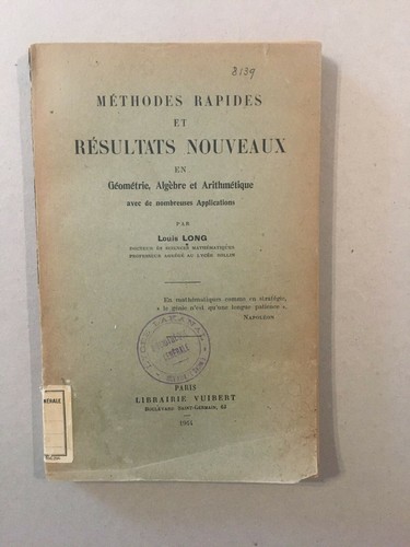 Méthodes rapides - , et