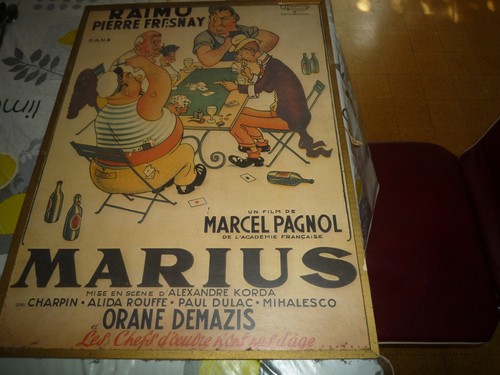 Marius affiche dubout - affiche, la