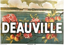 Tableau affiche « DEAUVILLE