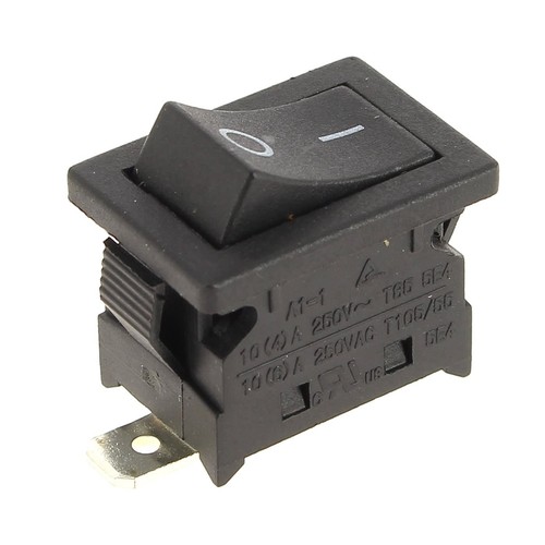 Interrupteur cosses noir - interrupteur,